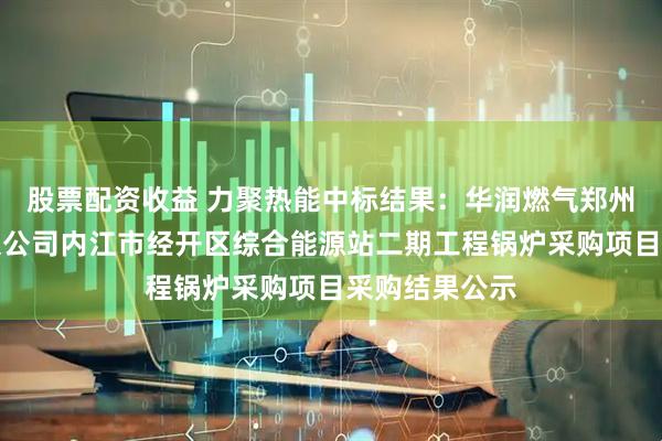 股票配资收益 力聚热能中标结果：华润燃气郑州工程建设有限公司内江市经开区综合能源站二期工程锅炉采购项目采购结果公示